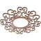 Ekena Millwork Reims Wood Fretwork Pierced Ceiling Medallion, Wood (Paint Grade), 18"OD x 6 7/8"ID x 3/8"T CMWP18X18X0375REMF - alternate 2